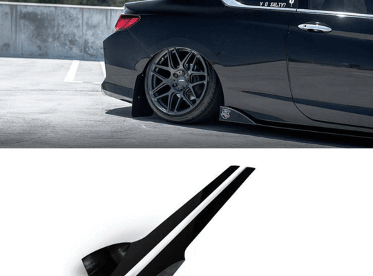 2013-2017 Honda Accord Side Skirt Extension V2 (Coupe) - Aeroflowdynamics