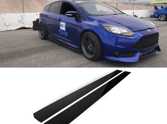 2011-2018 Ford Focus St Side Skirt Extension V1 - Aeroflowdynamics