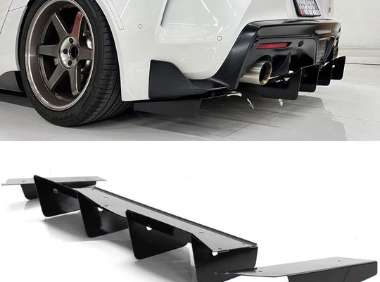 2020- 2022 Toyota Supra A90 Rear Diffuser V2 - aeroflowdynamics
