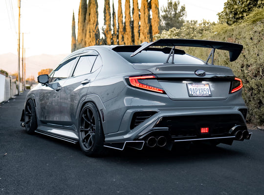 2022+ Subaru WRX Swan Neck Wing - AeroflowDynamics