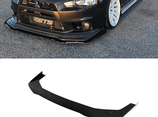 2008-2015 Evo X Front Splitter (Jdp Lip) V2 - Aeroflowdynamics