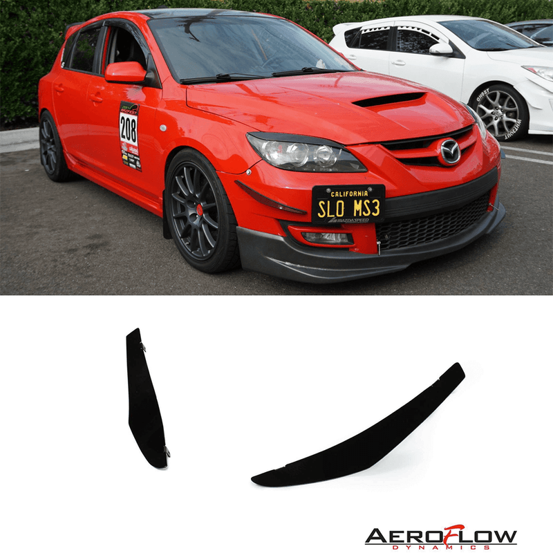2007-2009 Mazda Speed3 Canards V1