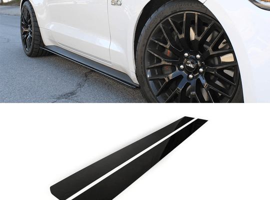 2015-2018 Ford Mustang Side Skirt Extension V1 - Aeroflowdynamics