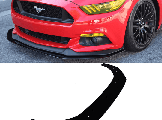 2015-2017 Ford Mustang Front Splitter V2 - Aeroflowdynamics