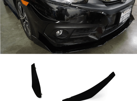 2016-2019 Honda Civic Sedan Canards V1 - Aeroflowdynamics