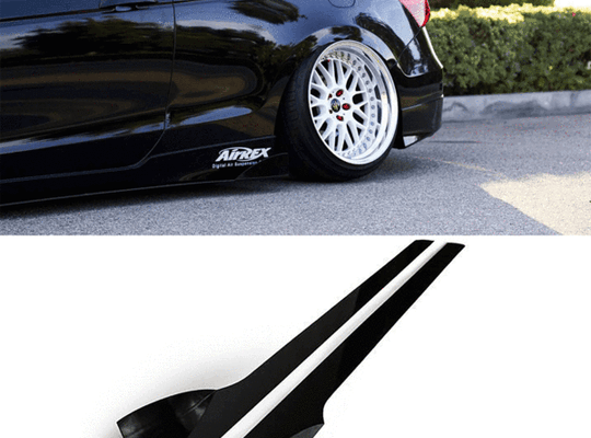2008-2012 Honda Accord Side Skirt Extension V2 - Aeroflowdynamics