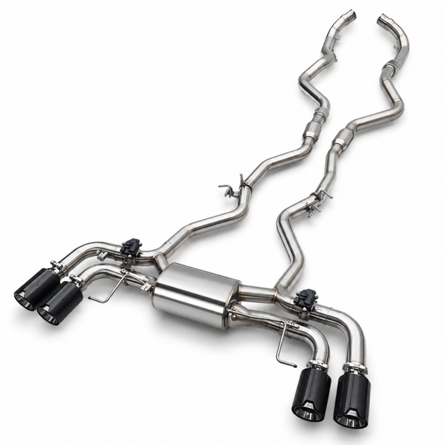 Unleash the True Sound of Your 2020-2025 BMW M8 with the AFD Valved RS Exhaust