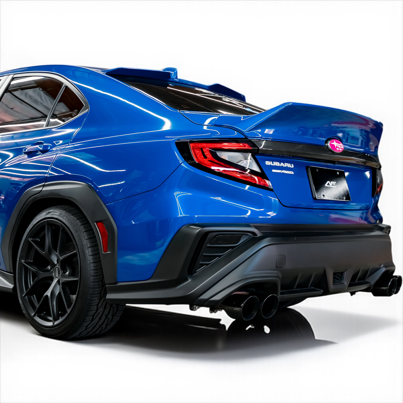 World Rally Blue Kogeki V5 Duckbill Spoiler