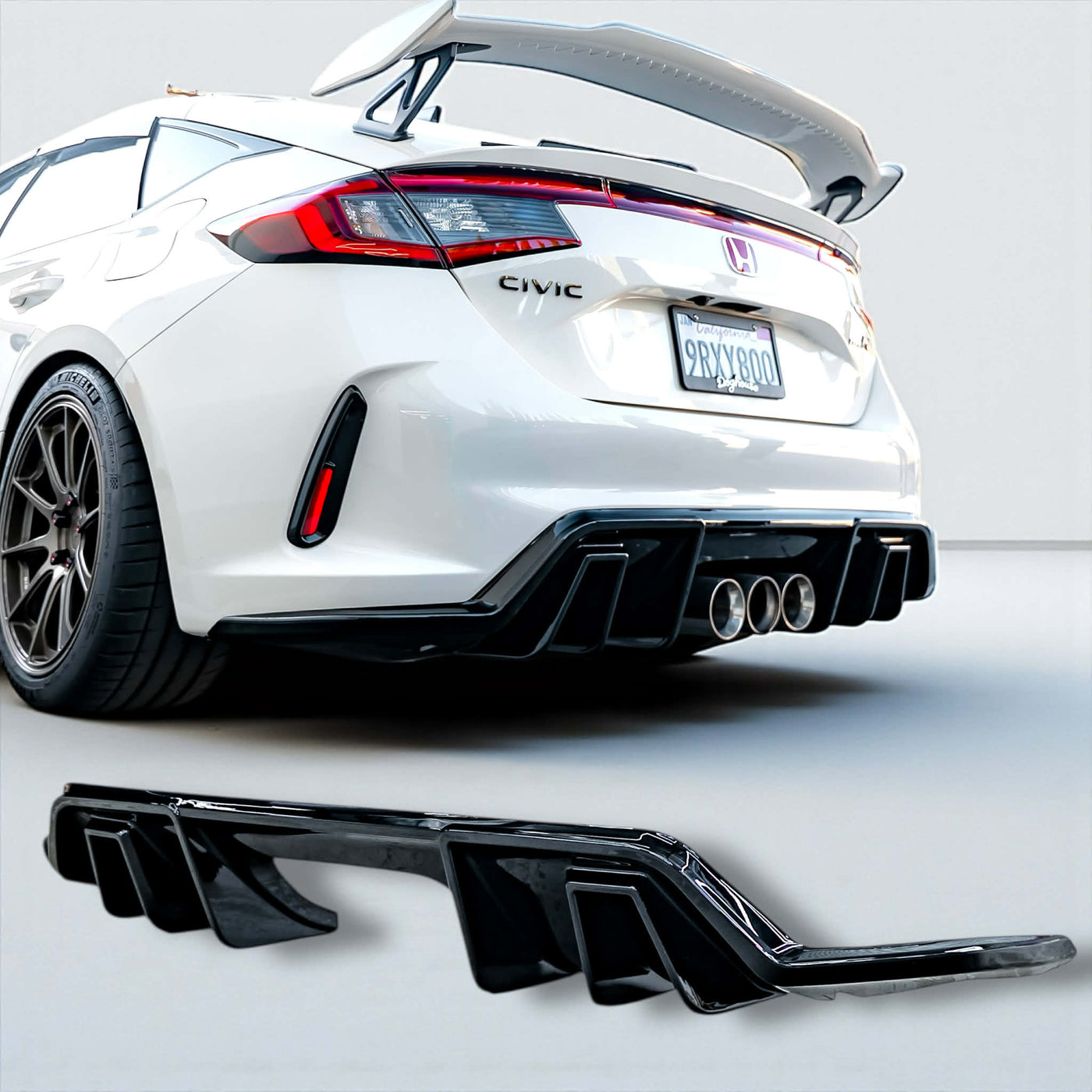 Transform Your Rear End: The Aeroflow Dynamics Kogeki Diffuser for the FL5 Civic Type R (2023-2025)