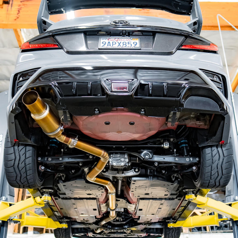 2022-2024 スバル WRX AFD F1 チタン シングルエグジット キャットバックエキゾースト