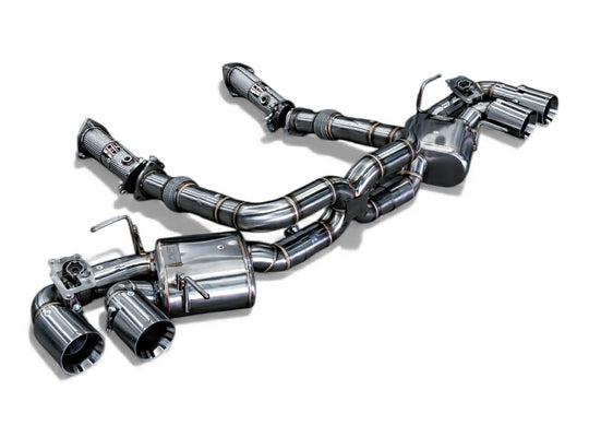 Chevrolet Corvette C8 Stingray AFD F1 Exhaust System - aeroflowdynamics
