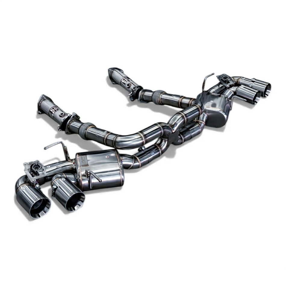 Chevrolet Corvette C8 Stingray AFD F1 Exhaust System - aeroflowdynamics
