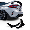 2023-2026 Honda Civic Type R FL5 Gloss Black Rear Bumper Extension