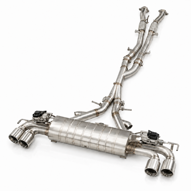 BMW G90 M5 Exhaust System Valved Sport Z-Pipe Stainless Steel