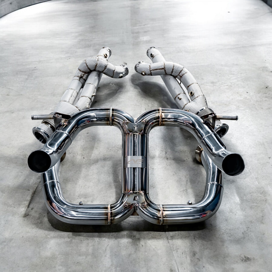 Lamborghini Aventador AFD SVJ/Ultimae F1 Exhaust System - aeroflowdynamics

