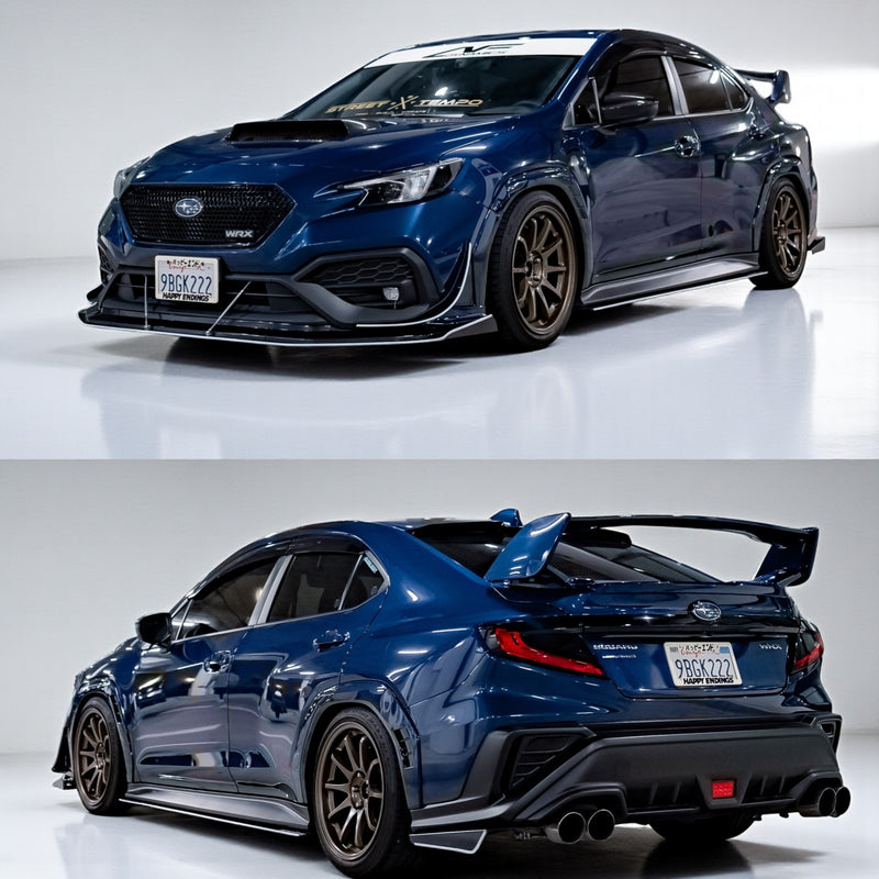 2022 Subaru WRX Fender Flares Paint Matched