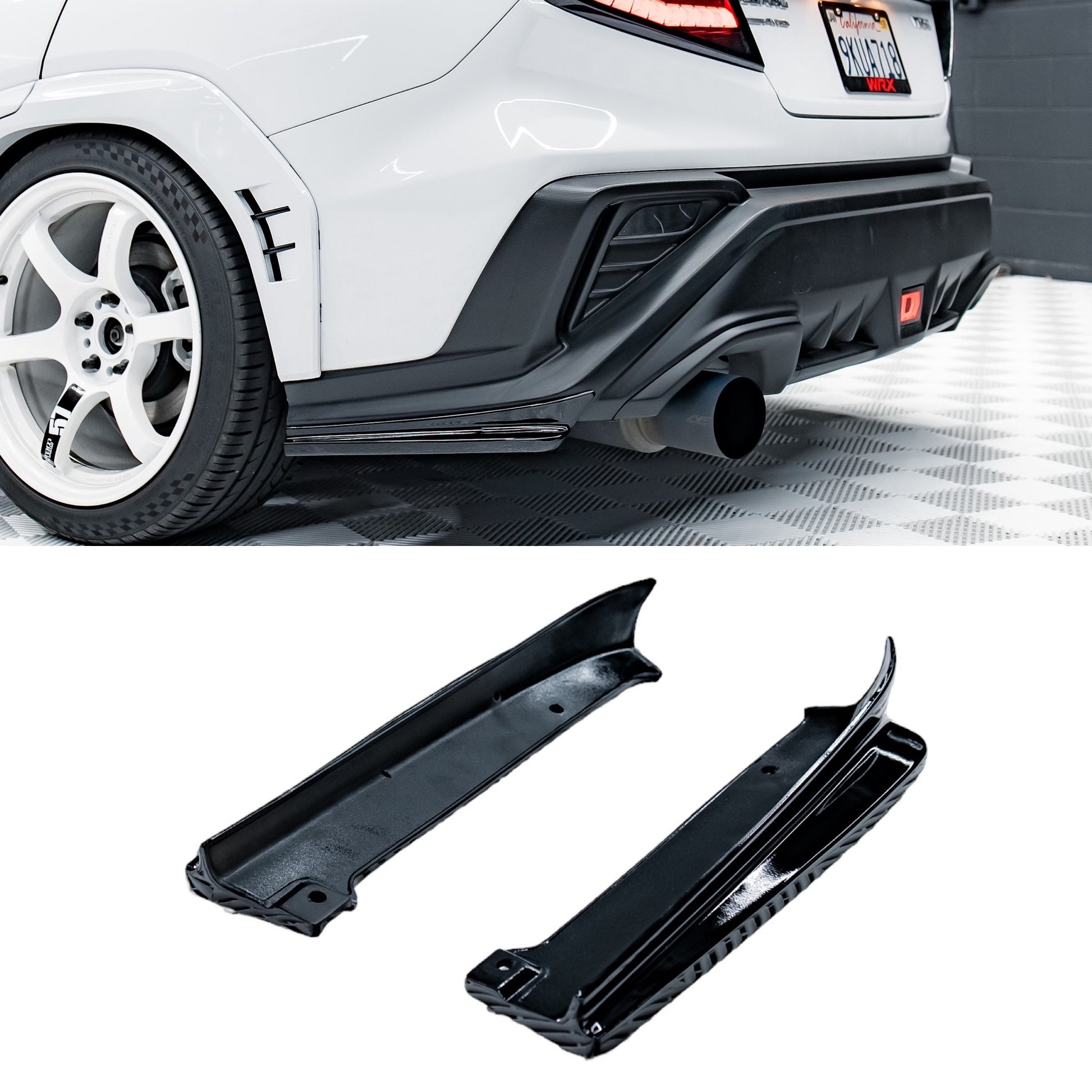 2022–2025 Subaru WRX S‑Style Rear Spat – Gloss Black or Color-Matched ...