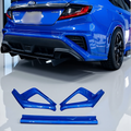 2022-2025 Subaru WRX Rear Bumper Paint Matched S-Style