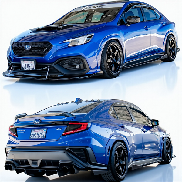 2022 Subaru WRX Fender Flares Paint Matched