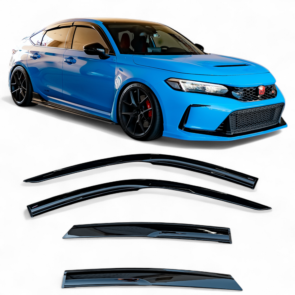 2023 - 2025 Honda Civic Type R FL5 Window Visor - aeroflowdynamics
