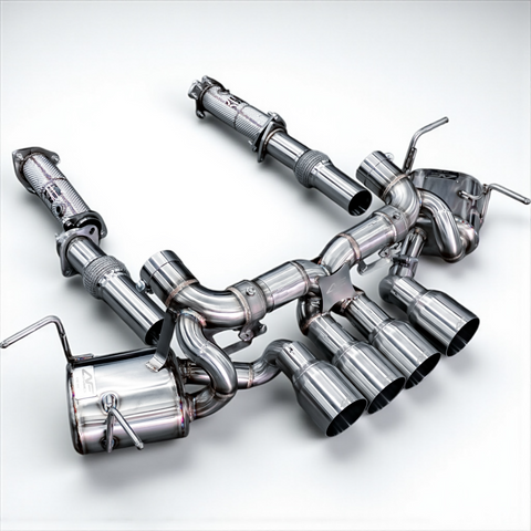 Chevrolet Corvette C8 Z06 F1 Titanium Exhaust System - AEROFLOWDYNAMICS