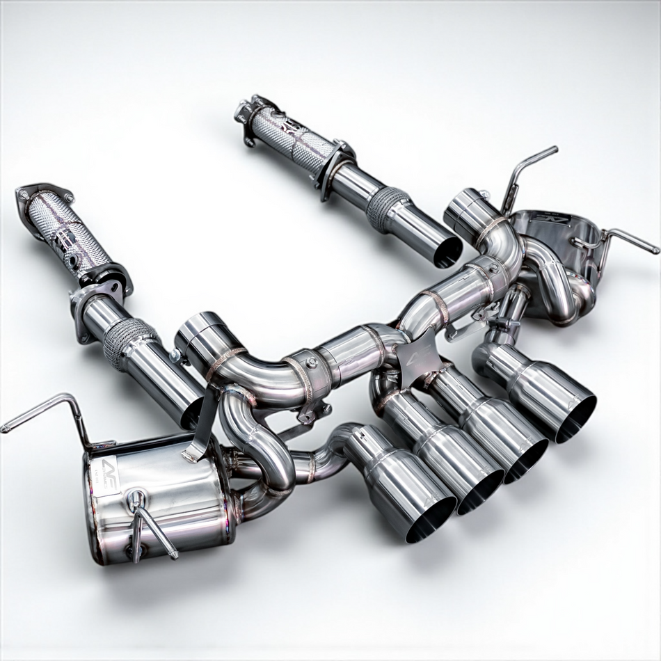 Chevrolet Corvette C8 Z06 F1 Titanium Exhaust System - AEROFLOWDYNAMICS