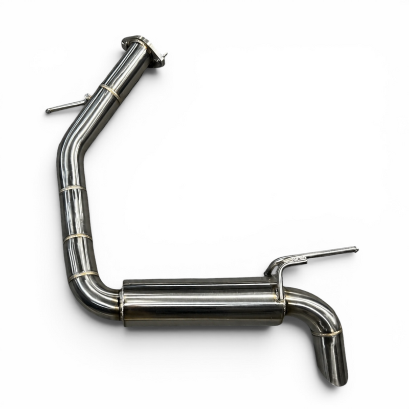 Kia K4 Turbo axle back exhaust system direct bolt on for hatch and sedan