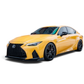 2022–2025 Lexus IS500 F SPORT GTS-Style Gloss Black Front Lip