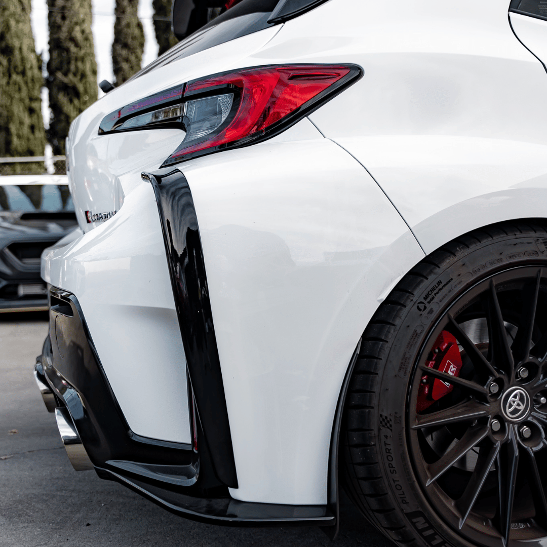 GR COROLLA: Enhance Your Style with Gloss Black Rear Bumper GR COROLLA: Enhance Your Style with Gloss Black Rear Bumper