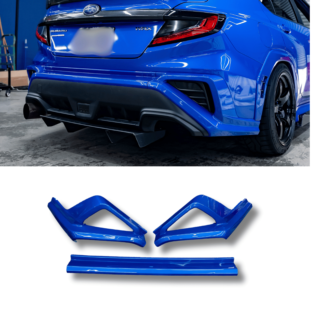 WRX Paint Match: Perfectly Customized Rear Bumper - AeroflowDynamics