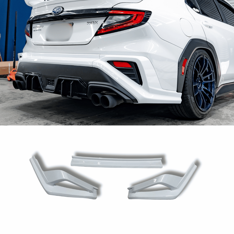 2022-2025 Subaru WRX Rear Bumper Paint Matched S-Style
