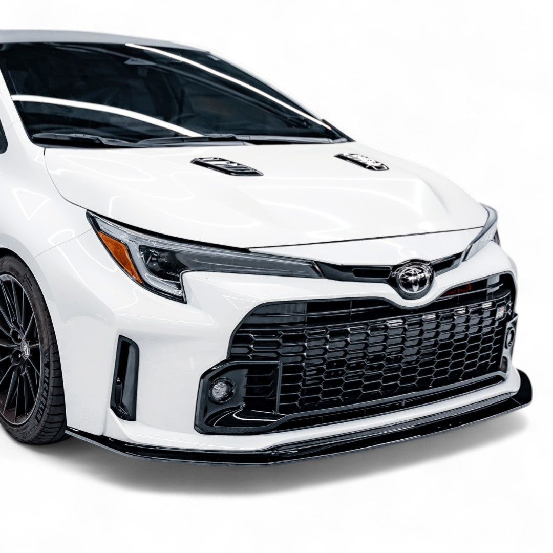 2023–2024年式トヨタGRカローラV1フロントリップスポイラー – グロス