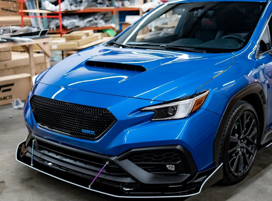 2022 Subaru Wrx Front Splitter V6 - aeroflowdynamics