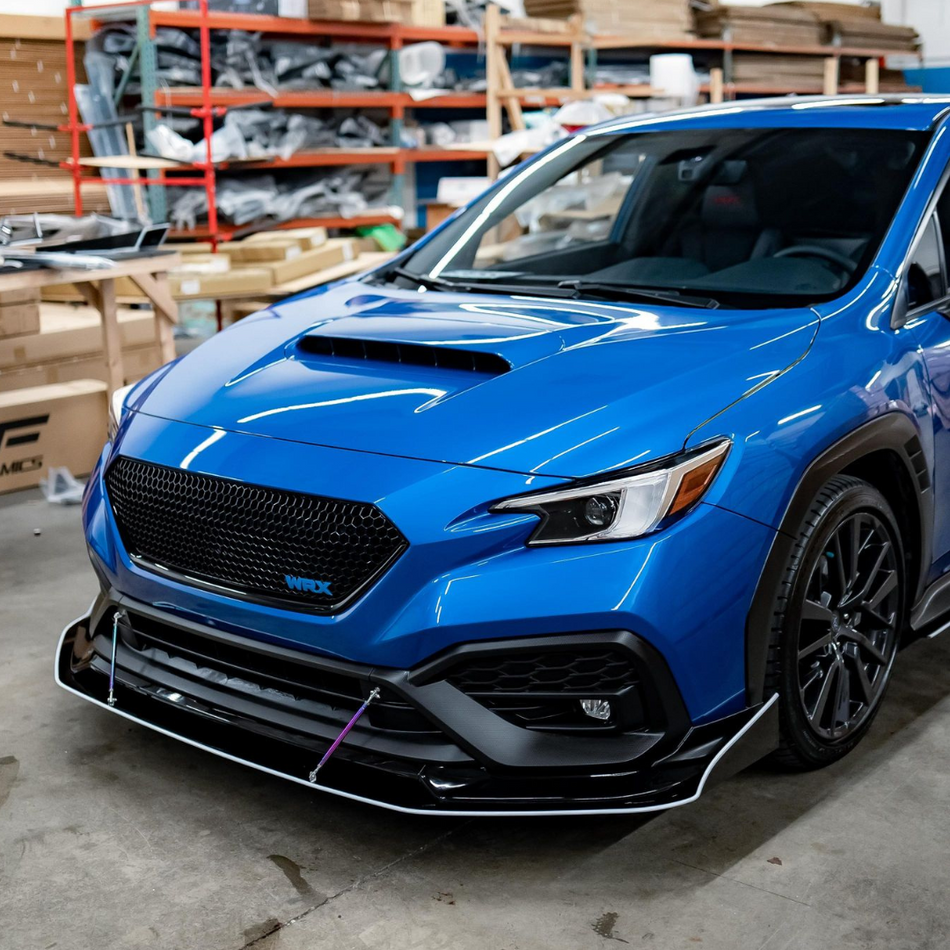 2022 Subaru Wrx Front Splitter V6 - aeroflowdynamics