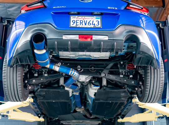 2022+ Toyota GR86 & Subaru BRZ Titanium AFD F1 Single Exit Exhaust