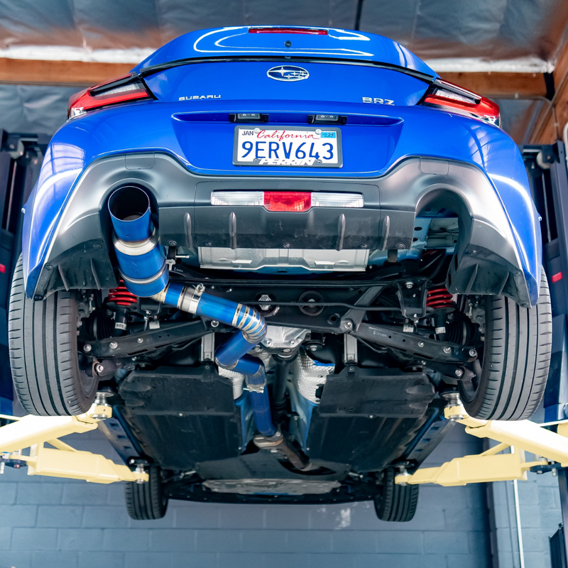2022 Toyota GR86/Subaru BRZ Cat-Back Exhaust F1 Titanium Single Exit 2
