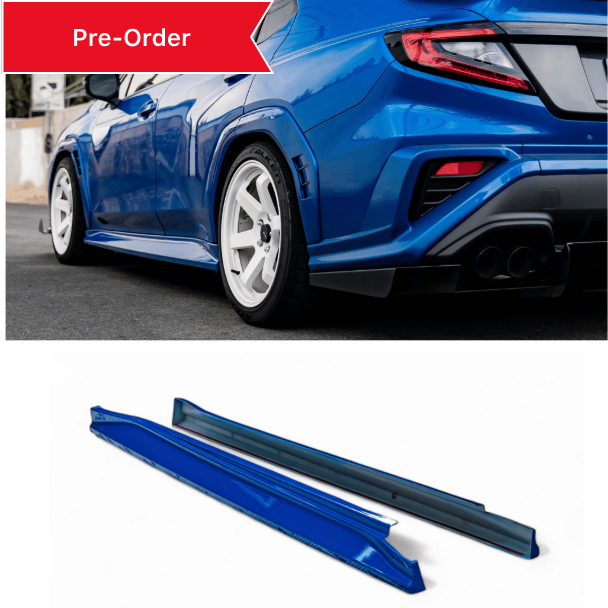 2022 - 2025 Subaru wrx Vb color match side skirts
