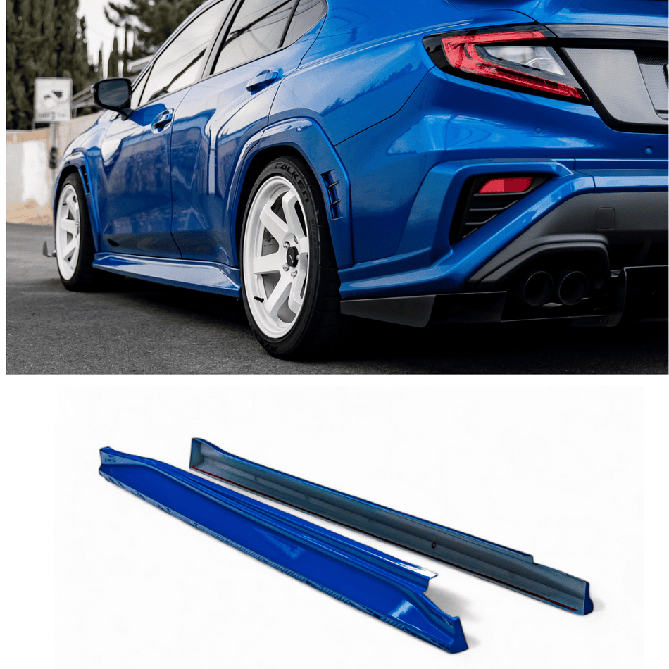 2022 - 2025 Subaru wrx Vb color match side skirts
