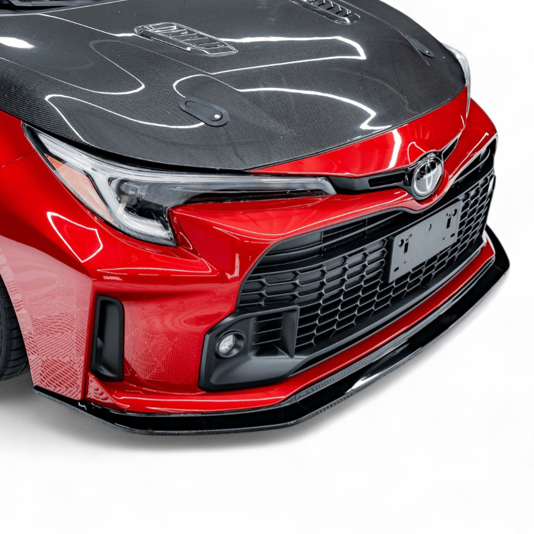 2023–2024年式トヨタGRカローラV1フロントリップスポイラー – グロス