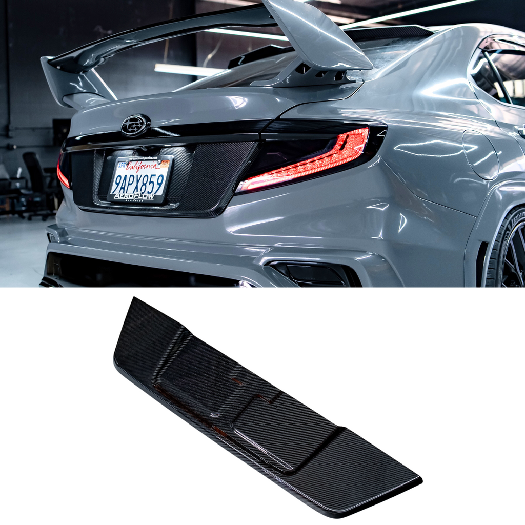 2022+ Subaru WRX Carbon Fiber Trunk Backing Plate - aeroflowdynamics