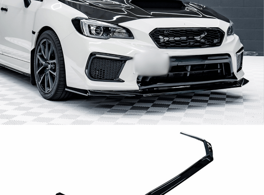 2015 - 2021 Subaru Wrx/Sti Front Lip S style V2 - aeroflowdynamics