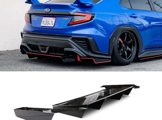 2022 Subaru Wrx Rear Diffuser V3 - Aeroflowdynamics