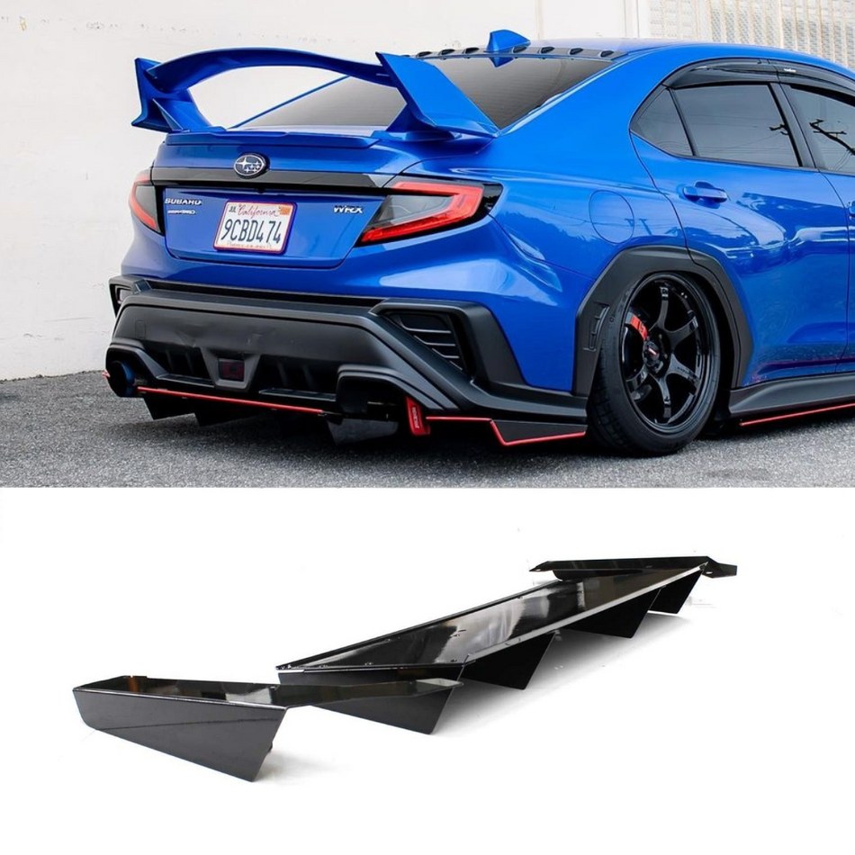 2022 Subaru Wrx Rear Diffuser V3 - Aeroflowdynamics