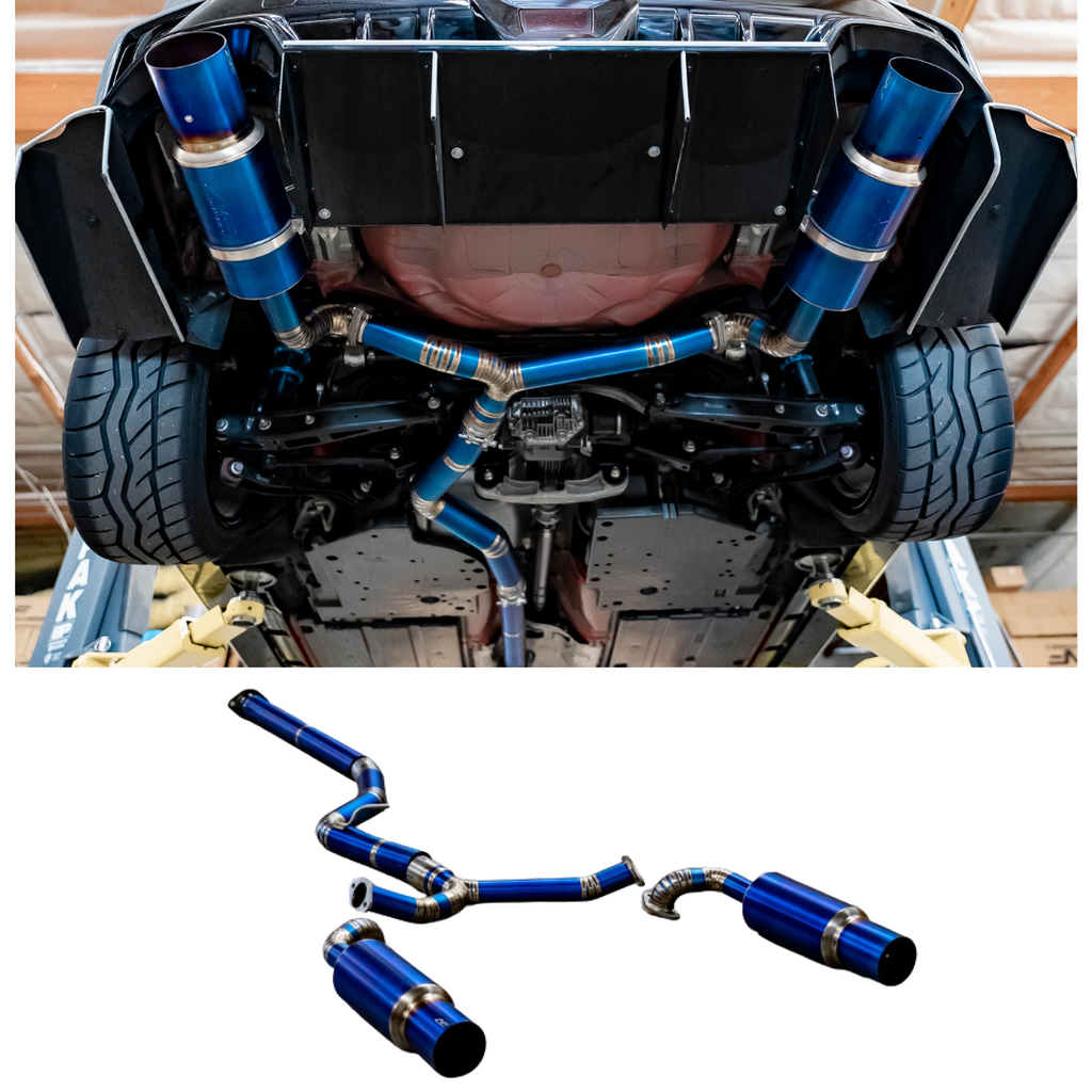 2022+ Subaru WRX F1 Titanium Dual Exit Catback Exhaust - aeroflowdynamics