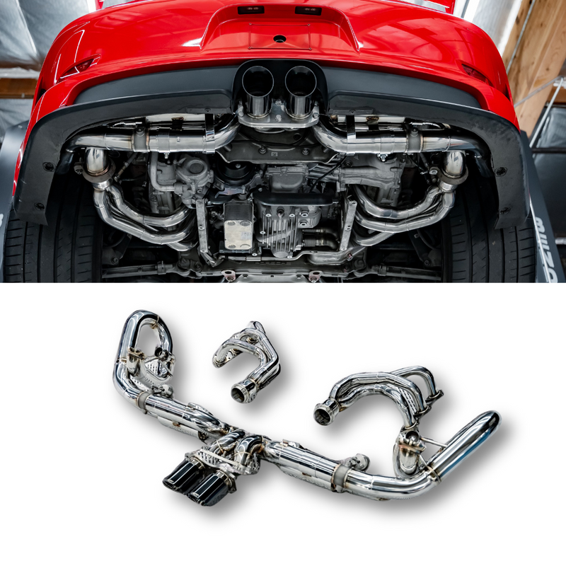 Porsche 911 991 GT3 AFD F1 Exhaust System