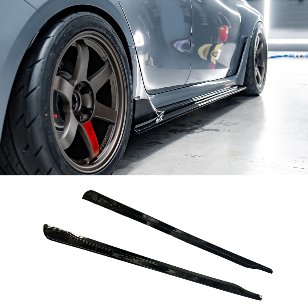 FL5 Honda Civic Type R Extensions - Gloss Black Finish - AeroflowDynamics