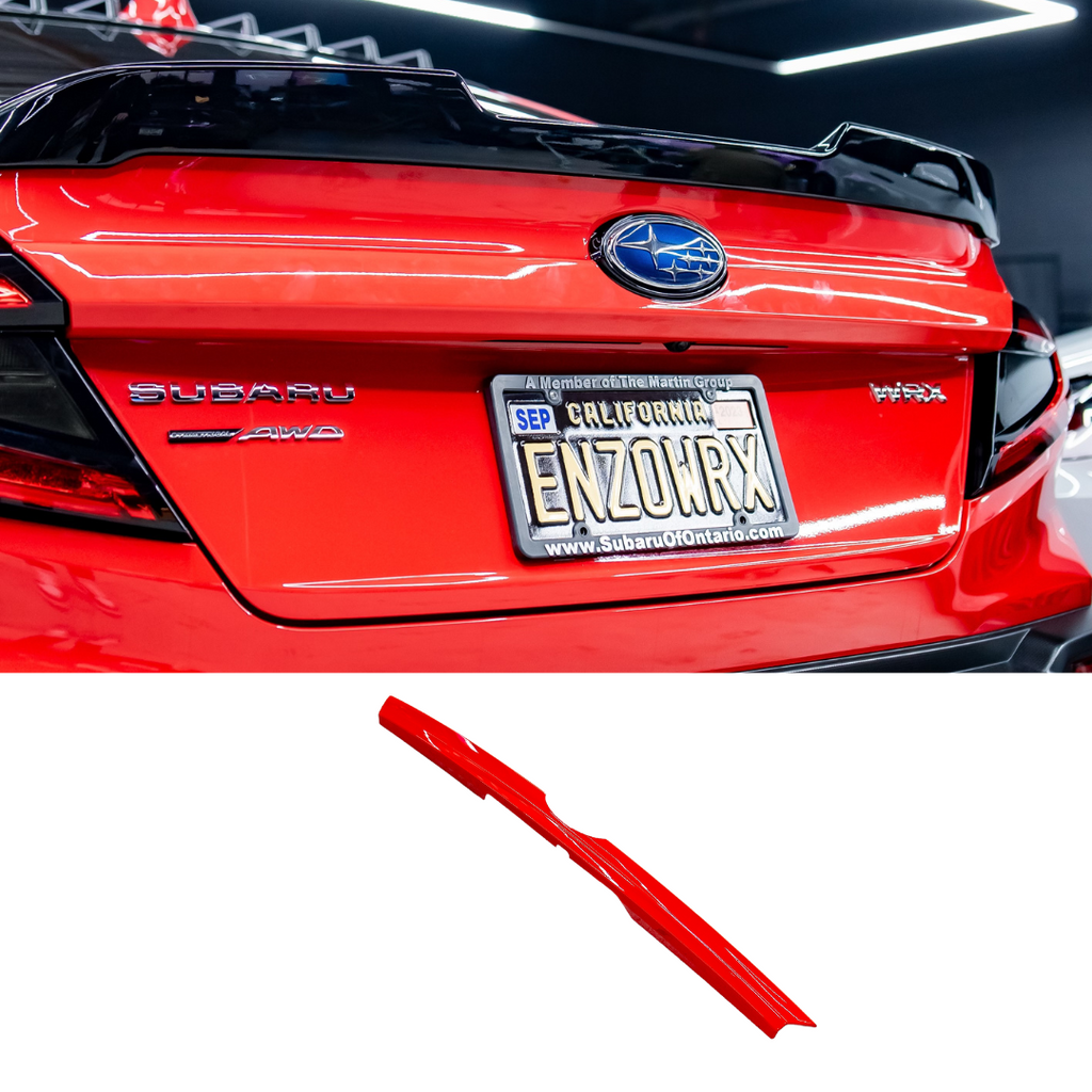 2022+ Subaru WRX Color Match Trunk Trim Garnish - aeroflowdynamics