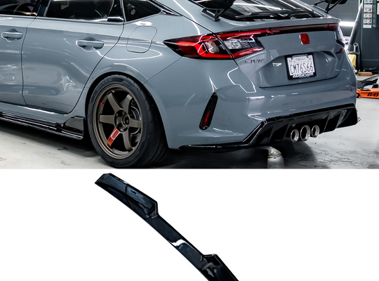 2023+ Honda Civic FL5 Type R Rear Roof Spoiler V1 - aeroflowdynamics
