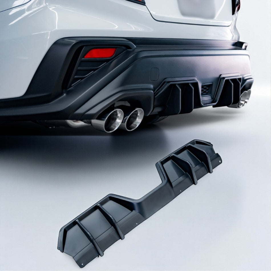 2022 - 2024 Subaru Wrx S Style Rear Diffuser - aeroflowdynamics

