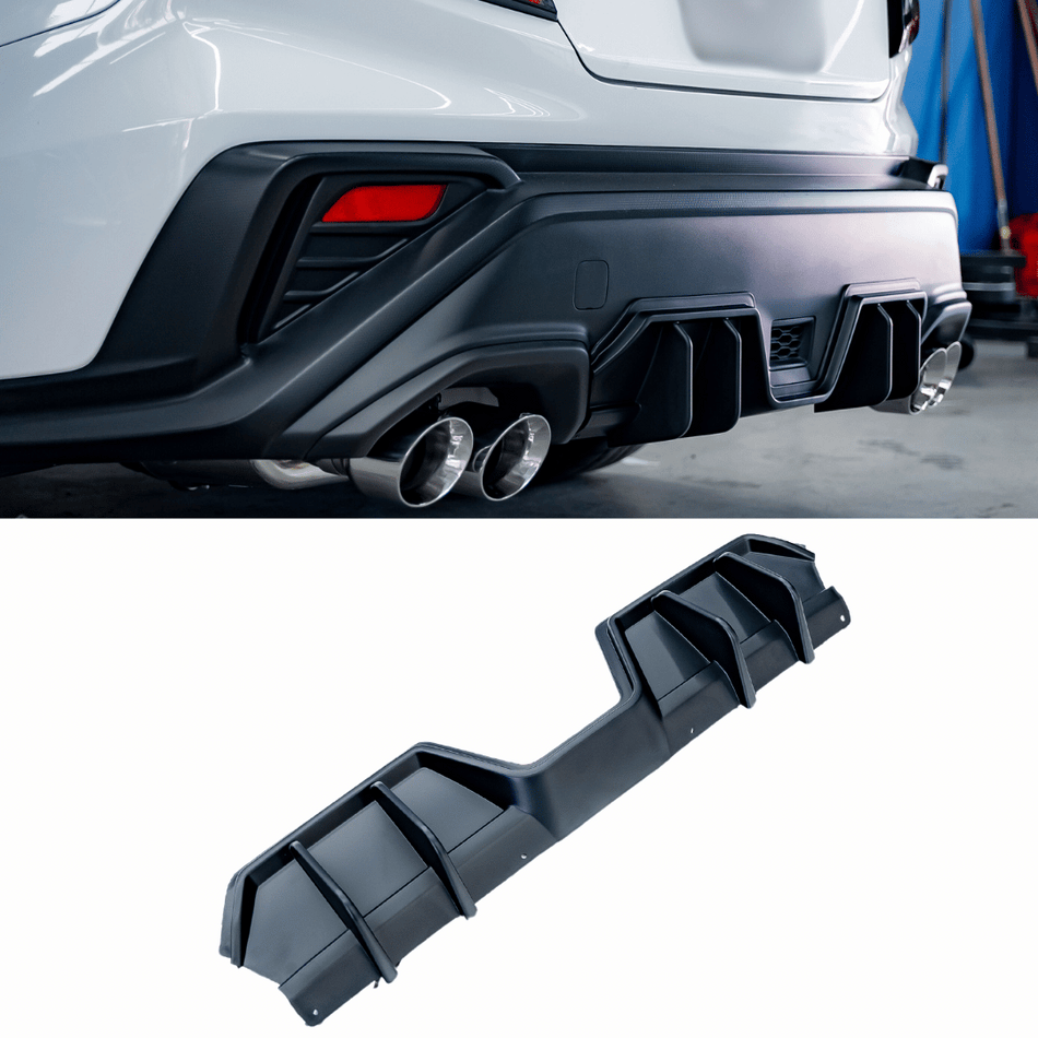 2022 - 2024 Subaru Wrx S Style Rear Diffuser - aeroflowdynamics

